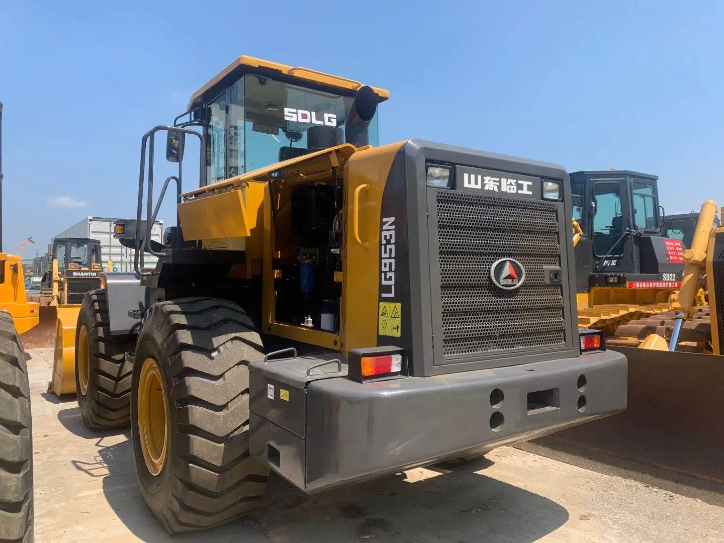 Used LG953N Wheel Loader, China Sdlg 953 Loaders Construction Loader