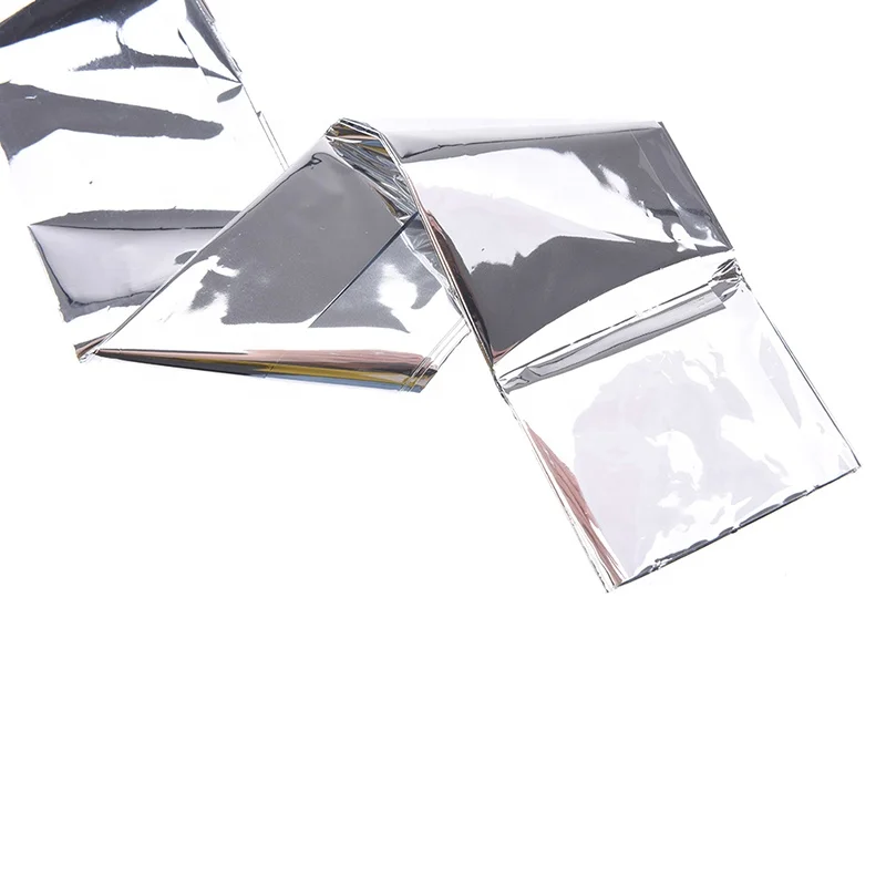 Manufacturer supplier two colors foil survival folding first aid emergency rescue blanket