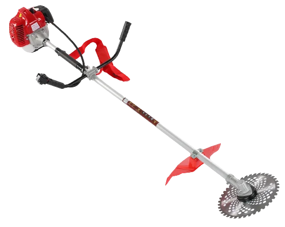 Shoulder brush cutter garden 52cc gasoline metal blade nylon string weed wacker brush cutter grass trimmer