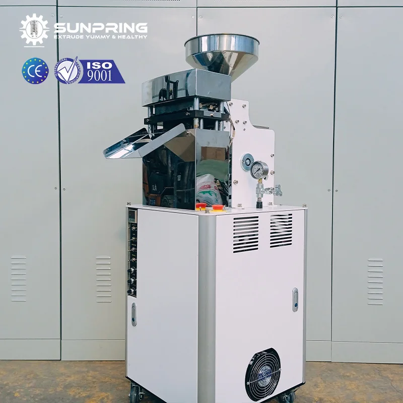 SUNPRING rice snack making machine rice cracker popped machine pop pop crackers making machine