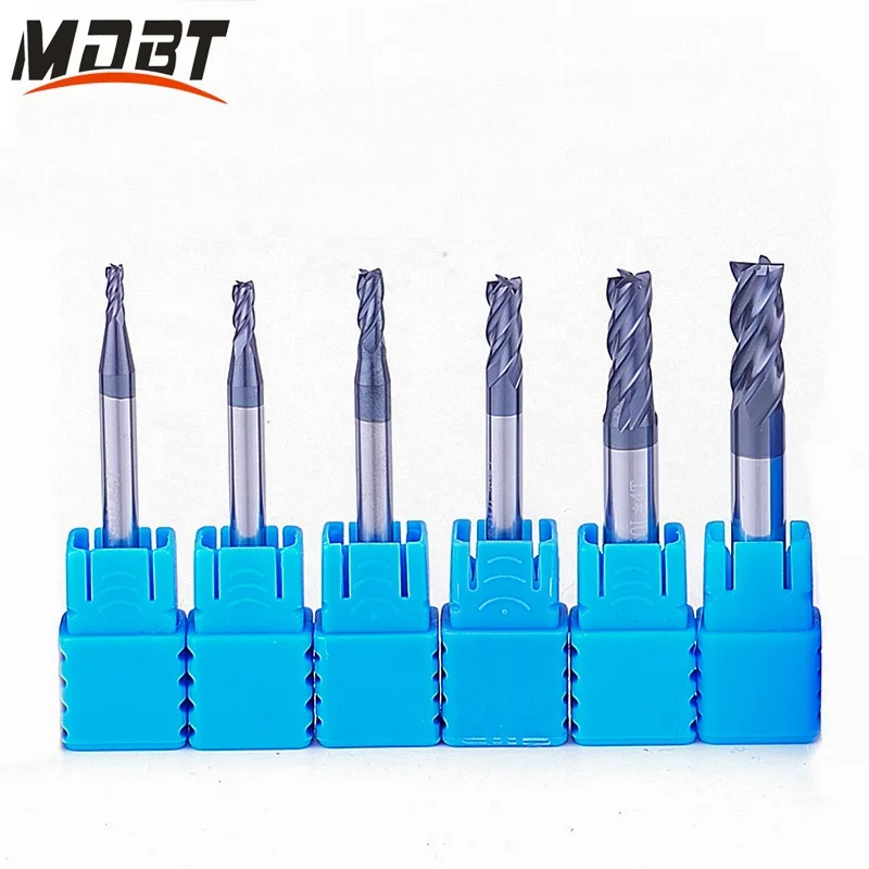 4 Flutes Square End Mills HRC45 carbide end mill  CNC Milling Cutter Cutting Tools for universal processing  OEM ODM