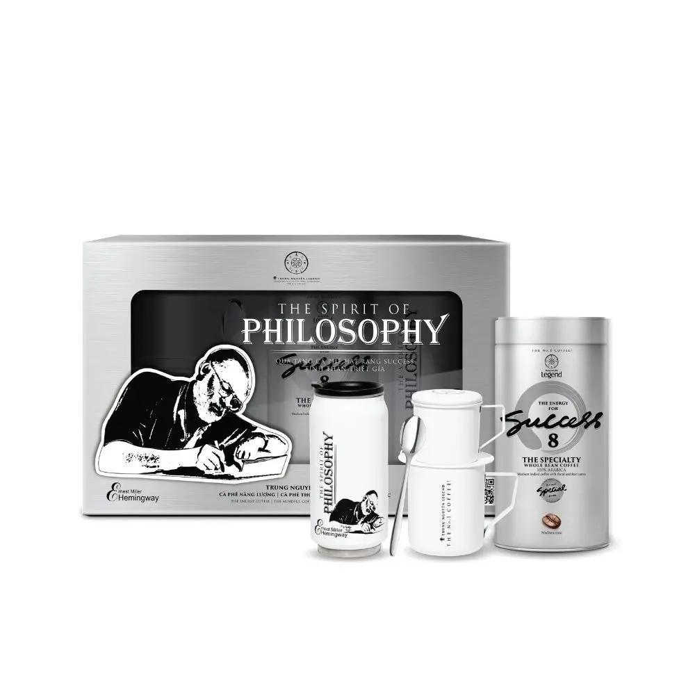 2022 New Arrival Exclusive product from Trung Nguyen Coffee Vietnam - The Spirit Of Philosophy (Hemingway) - coffee gift set