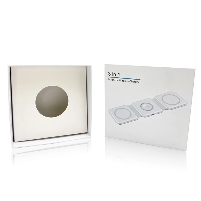 paper cardboard box whole set Wireless Charger Full Set Packaging for Electronics