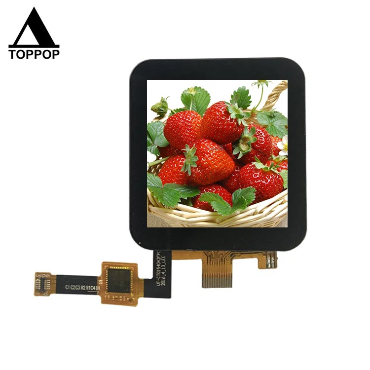 IPS SPI 240*240 1.54 inch Square LCD Module TFT Screen with CTP Capacitive Touch Panel ST7789V 15 Pin FPC LCD Display