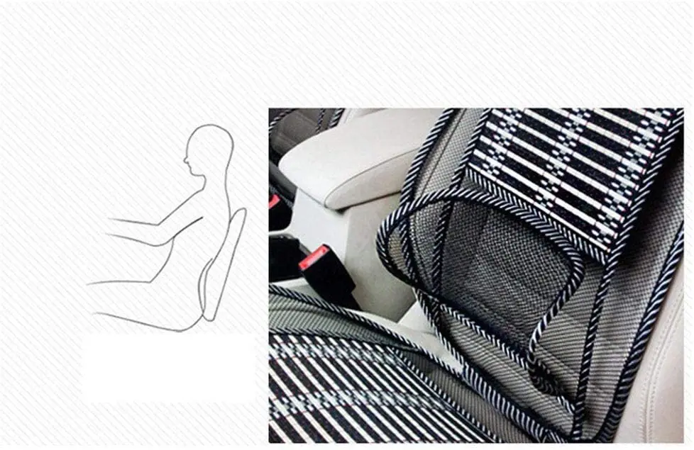 Summer Cooling Refreshing Breathable Cool Mat Auto Supplies Car Seat Waistline Seat Cushion