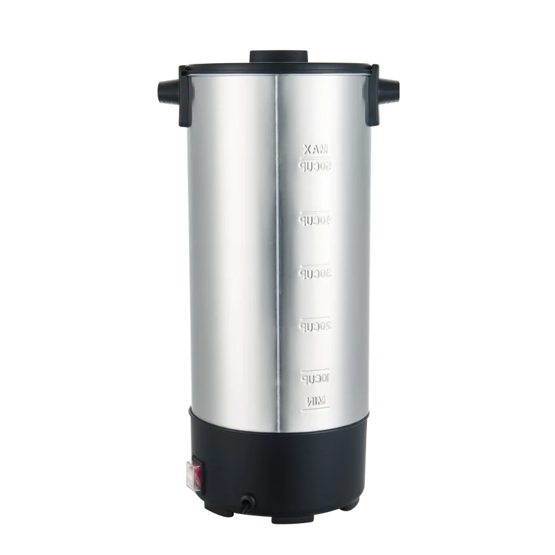 7.5L 50 Cups Electric Commercial Stainless Steel Coffee Urn Coffee Boiler Water Boiler for Drinking with Filter Inside