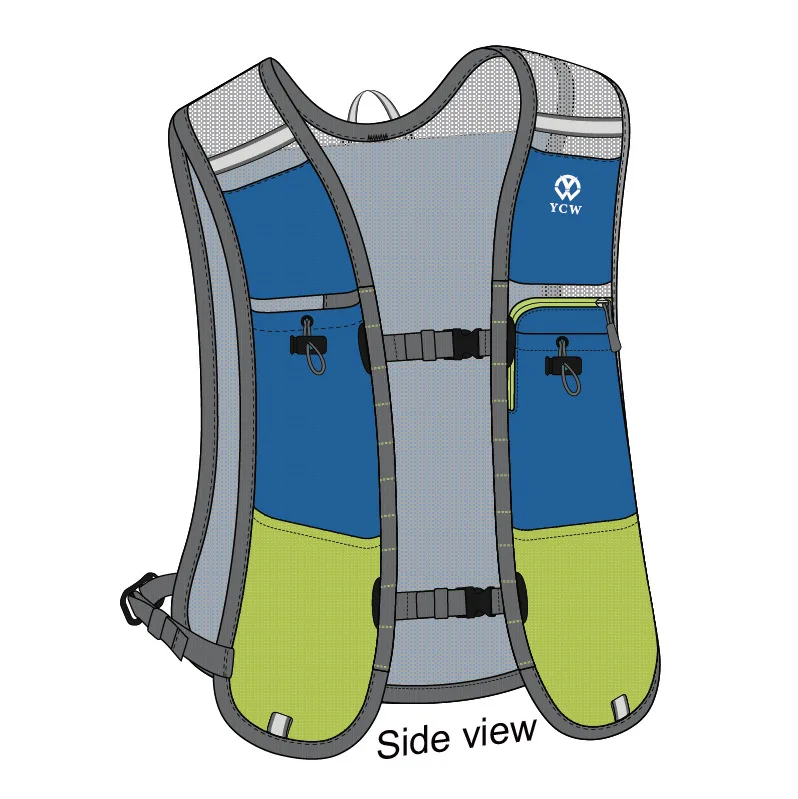 BSCI factory Outdoors Trail Marathon Running Hydration Pack Water Backpack travel sport Cycling Hiking Hydration Vest