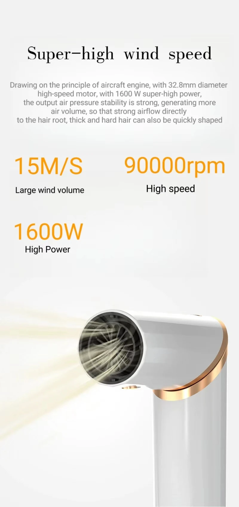 Fengmang 5 in 1 Multi Styler 1600W Professional Salon Hot Air Curling Straightener Brush Negative Ionic High Speed Hair Dryer