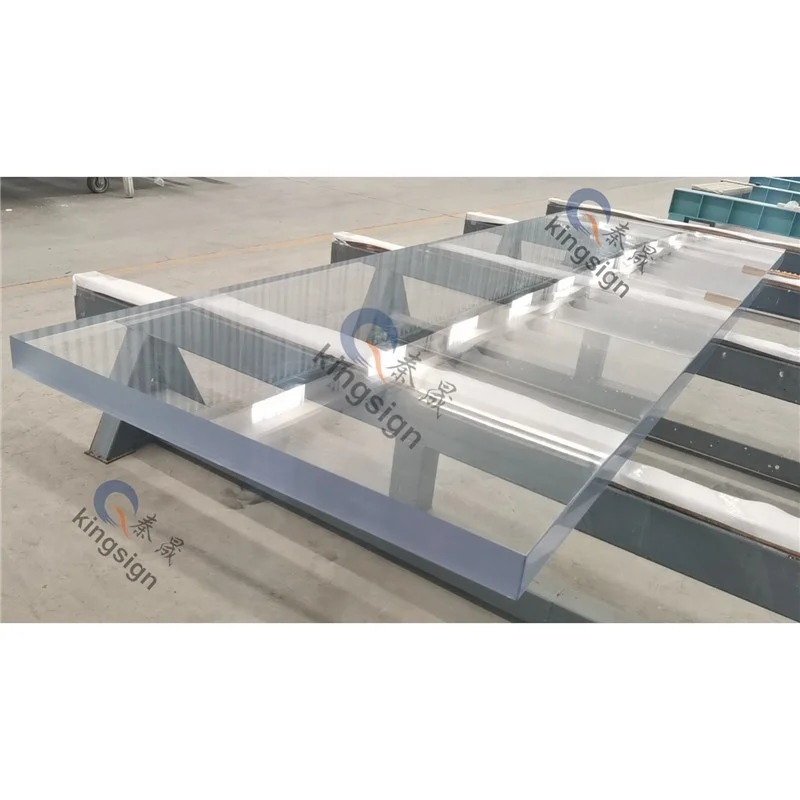 Customized acrylic glass underwater window for swimming pool