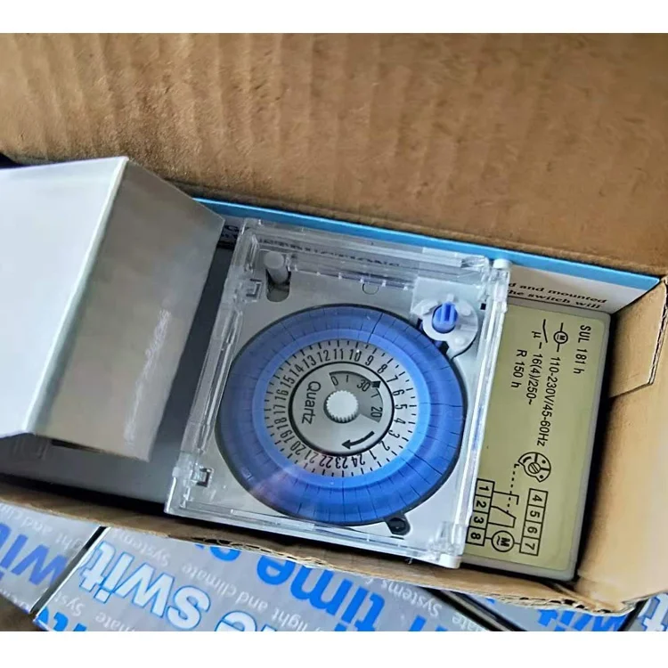 SUL181H staircase timer 16A 250VAC battery working 24 hour mini mechanical timer switch