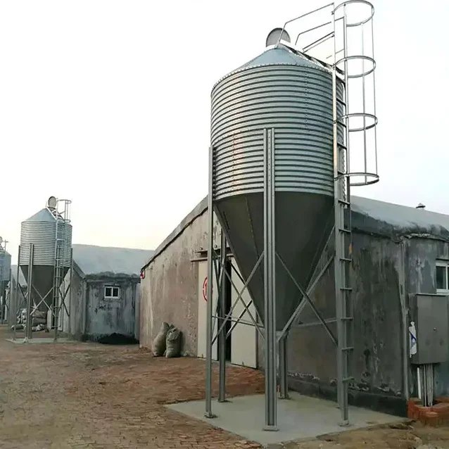 Farming Products Galvanized Grain Feeding Silo