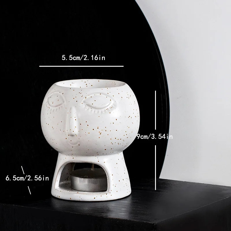 Новый современный дизайн ароматизатор нагреватель воска подсвечник керамическая масляная горелка