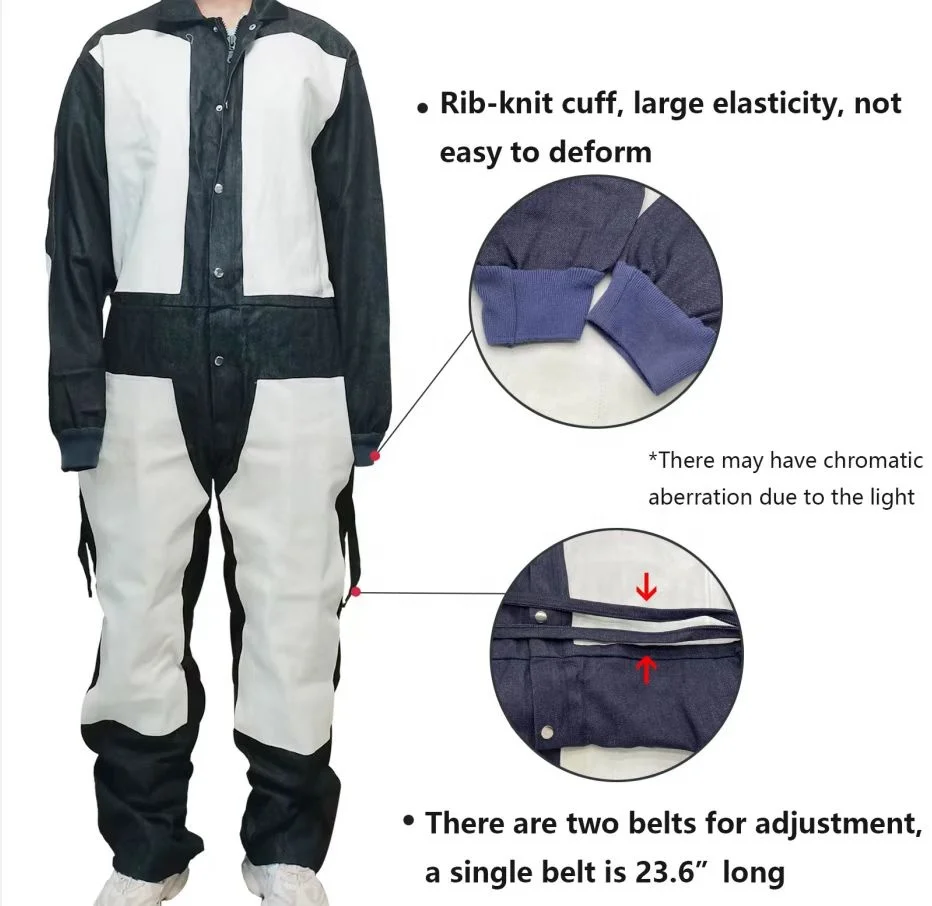 Blasting Operator safety equipment Sandblasting suit free size for Sandblasting Work