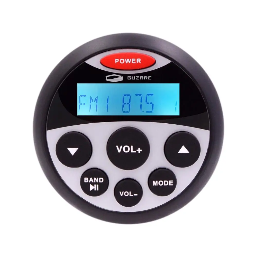 Морская стерео Bluetooth аудио FM AM mp3-плеер звуковая система +