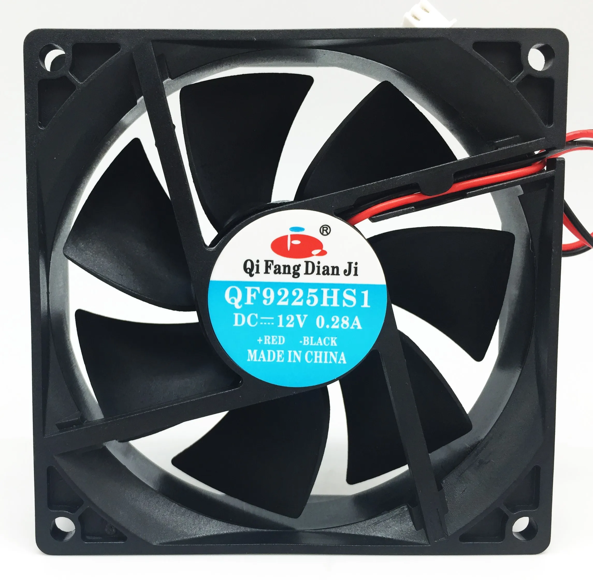 
DC 12v 24v 92mm cooling fan ball bearing high speed 92*92*25mm brushless axial fan 
