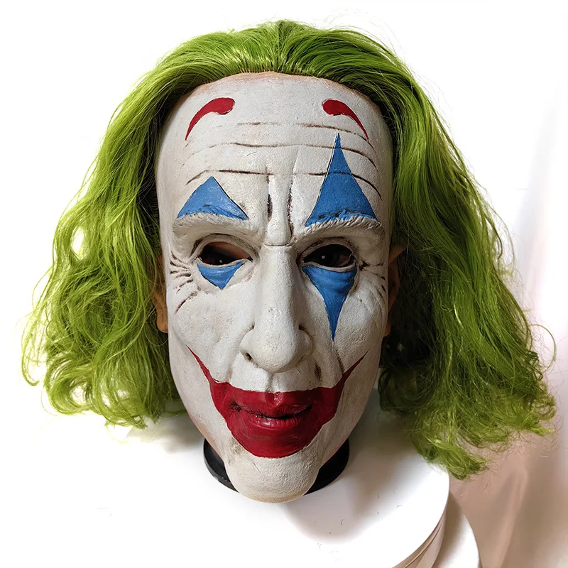 2024 new zjm The Same Mask From The Movie Halloween Latex Headgear New Party Mask Hat Headgear Masquerade Horror Cosplay Anime