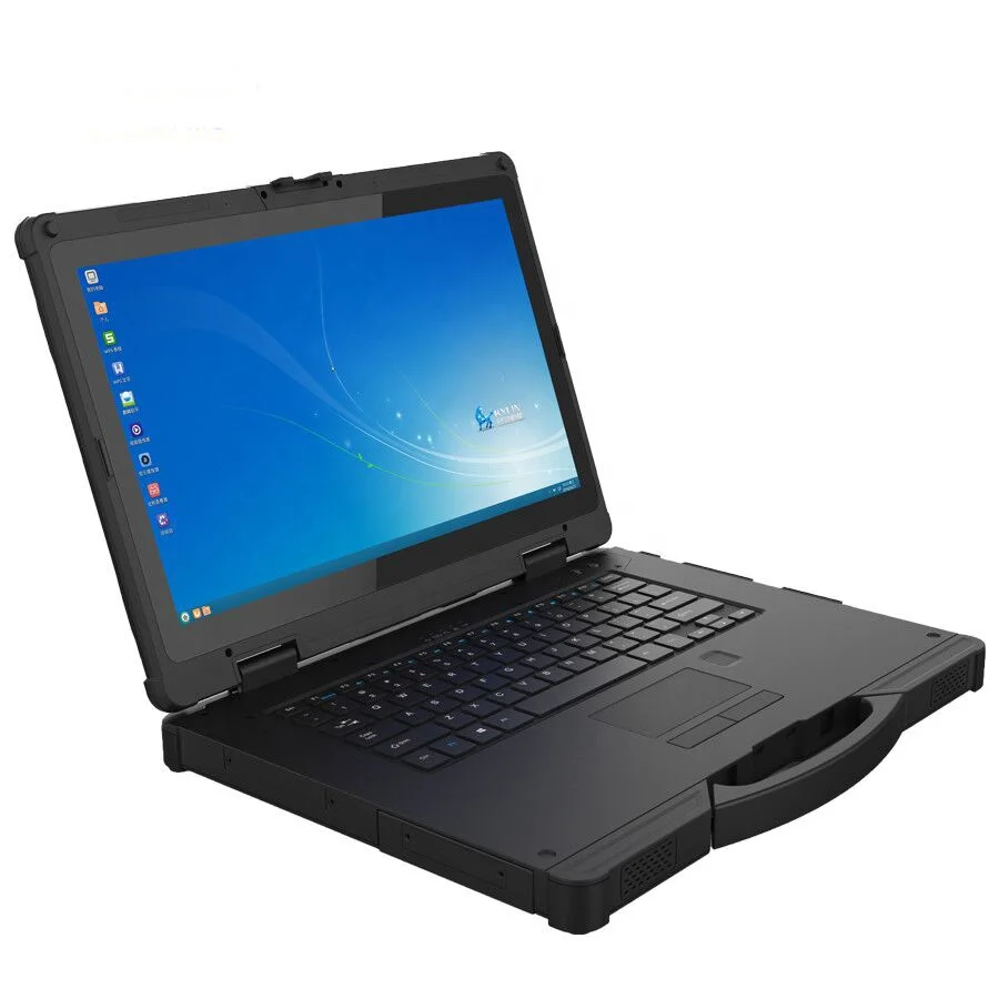 Производитель Windows 10 14 дюймов i7 8550U водонепроницаемый противоударный портативный компьютер военный ноутбук прочный