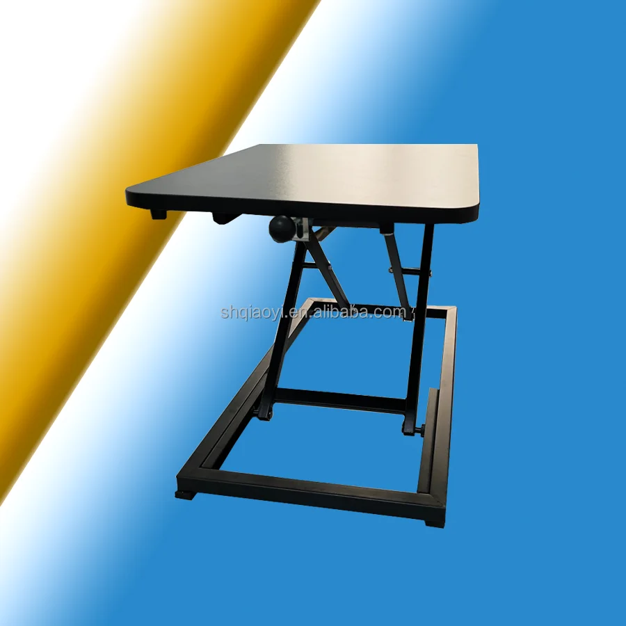 Computer Desk Height Adjustable Sit to Stand Desk Converter Sit Stand Desk
