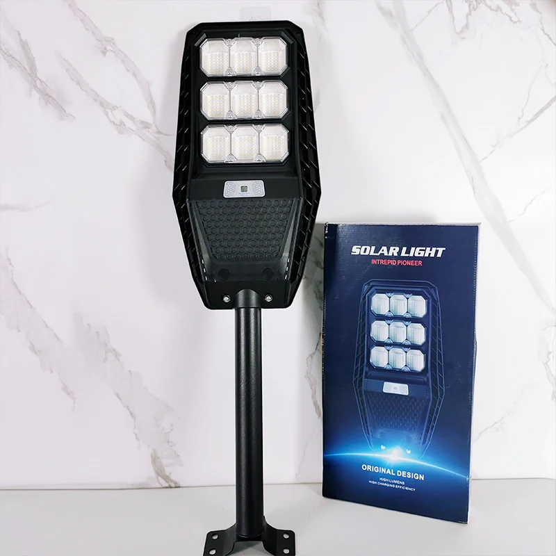 100W 200W 300W led Solar street lights and solar garden lights outdoor waterproof led for street with panel and batteries