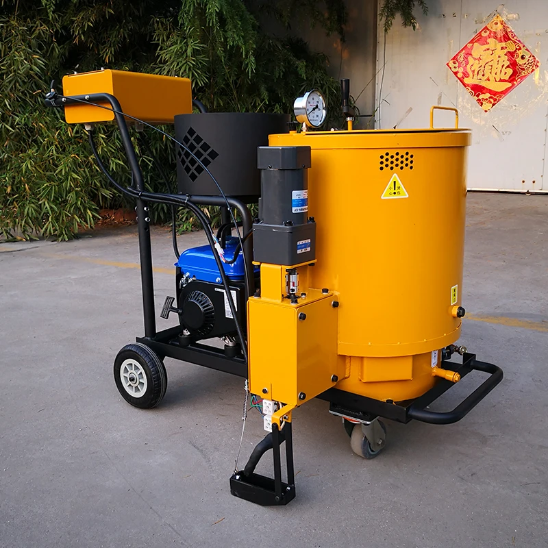 Highway Road Maintenance Asphalt Pavement Distributor Filling Machine Concrete Road Repairing Crack Sealing Machine