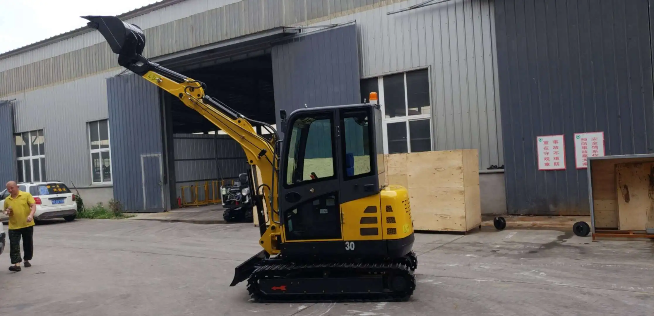 mini excavator 3.5 ton 1ton Euro 5 CE EPA engine small excavator mini excavator factory price