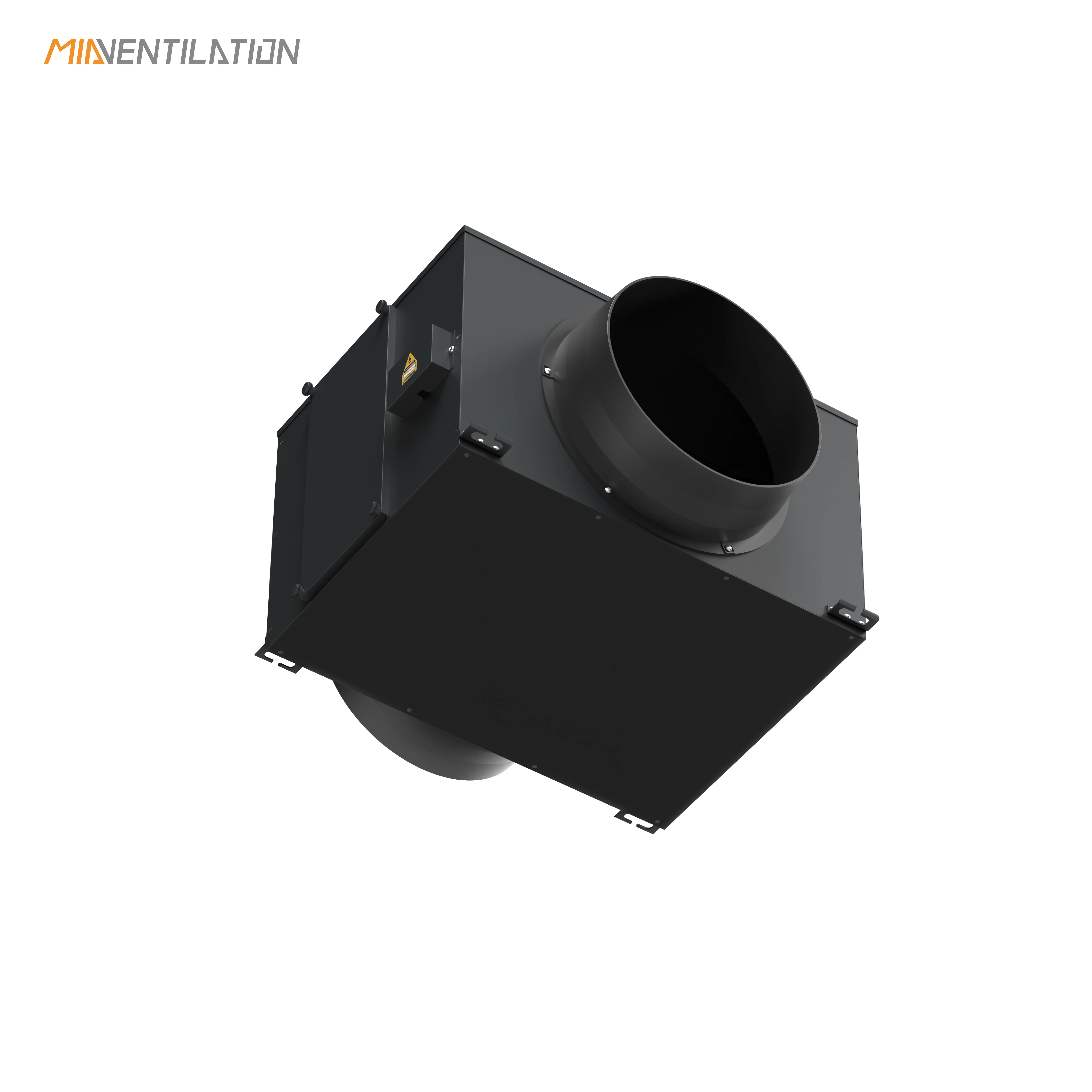 OEM 150mm Duct Carbon HEPA H13 electrostatic Air Purify Box Connecting 100/150/200/250/300 mm Ventilation filter box M