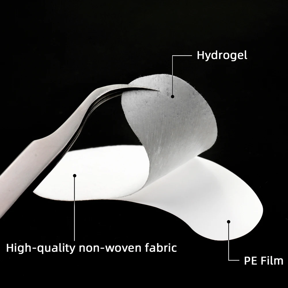 Paper Liner Mask Acid Building Eyepatch Under Eyes Hydrogel Lash Eyepad Hydro Gel Pad Patch for Eyelash Extension