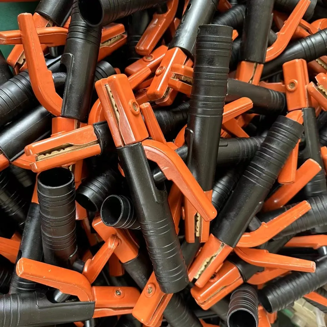 Factory OEM Pure Copper Holland Style  welding cable electrode holder welding tool koreanholland type welding electrode holder