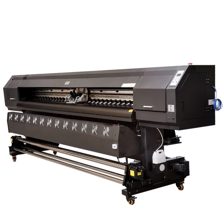 High quality 3.2m wide format eco solvent inkjet printer for dx5 i3200 xp600 double head