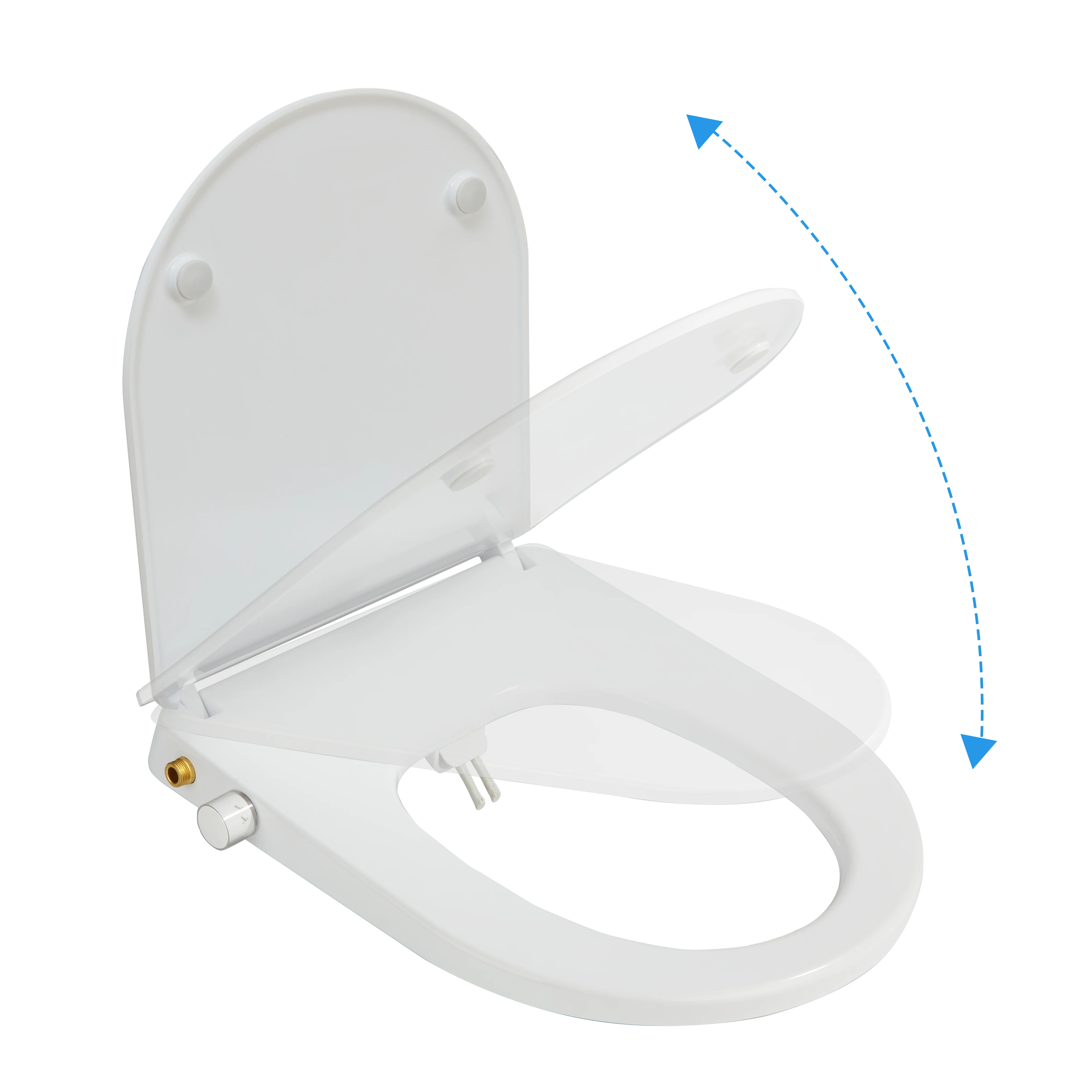 d shape bidet toilet seat dual nozzle best seller