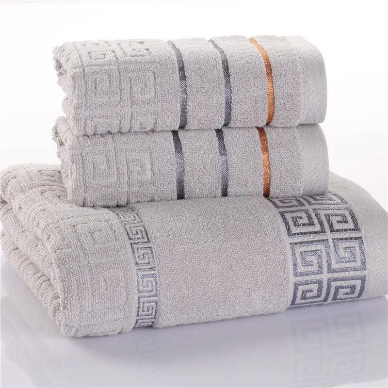 Luxury High Quality Turkish Cotton Towel Absorbent Thickened Soft Terry for Bath Beach Hotel Home-Solid Sports Design for Gift