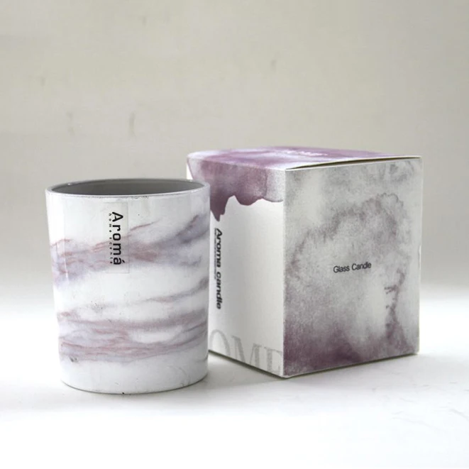 Decoration art candle holder ceramic candle jar unique candle jars