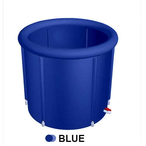 Adult Household Bath Equip Inflatable Air Folding Ice Bath Tub Plastic Portable Bathtub