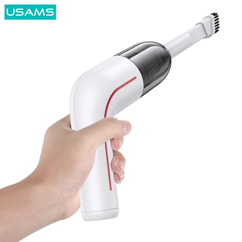 USAMS ZB253 Portable 5500Pa Strong Suction Desktop Automatic Mini Wireless Handheld Vacuum Cleaner