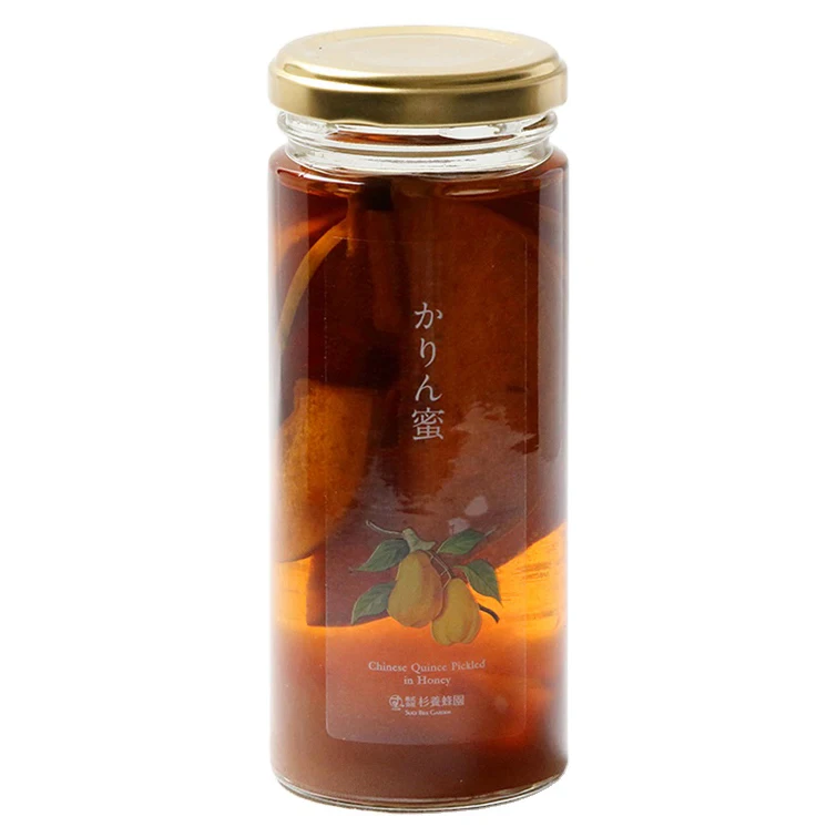 Popular original quince high quality pure raw golden honey preserved fruit