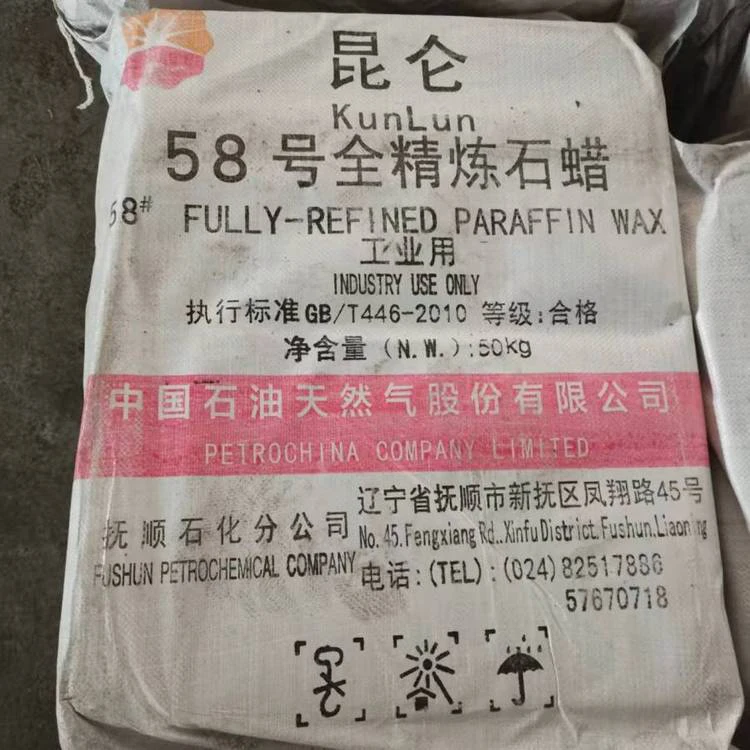 Paraffin Wax 58-60 For Candle Making Fully Refined Cera Parafina