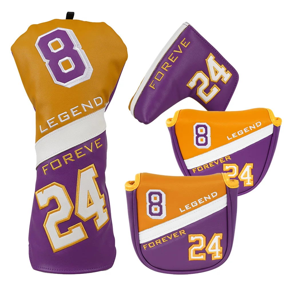 Protective Wholesale Price Embroidered Golf Accessories Driver Head Cover Blade Putter Golf Headcovers