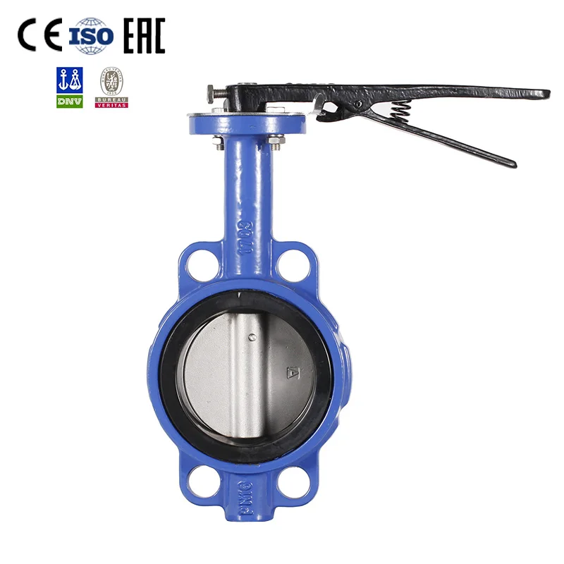 Factory Direct Selling Multi Standard Cast Iron Carbon Steel Manual Butterfly Valve