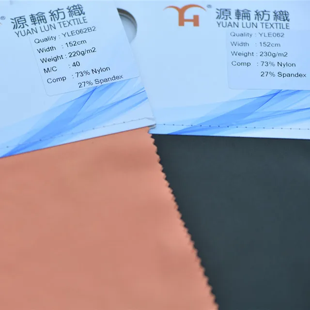 
Wholesale Factory Direct Sale nylon Spandex Double Sided Fabric Interlock fabric for Active Wear 