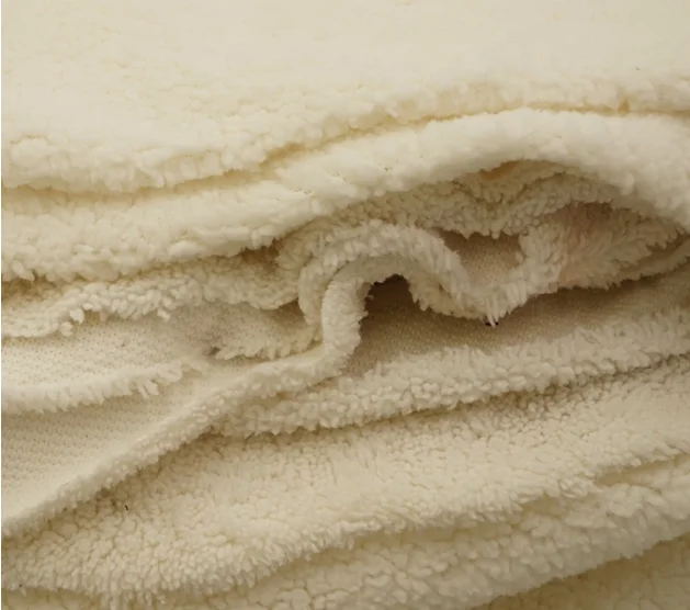 soft velvet shu velveteen fleece blanket long pile fabric for sofa 100% polyester