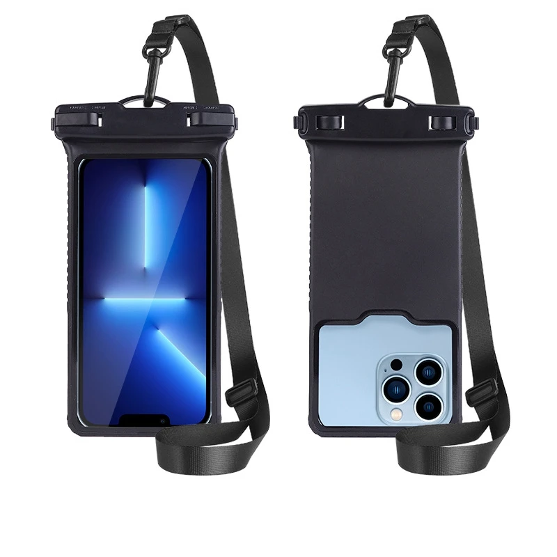 Touch Screen Dry Bags Cellphone Pouch IPX8 TPU Waterproof Mobile Phone Bag