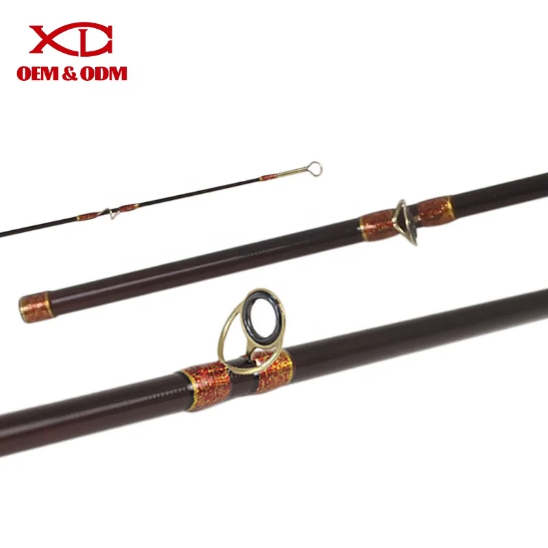 XDL customized OEM 4 sections 9ft  93g cheap carbon fiber graphite cork handle sock fishing combo blanks fly rod