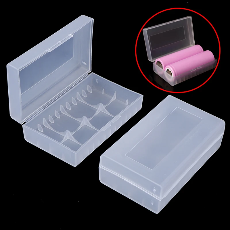 NEW 21700 Battery Case Boxes Safety Holder Storage Container Plastic Portable Case fit 2*21700 Batteries