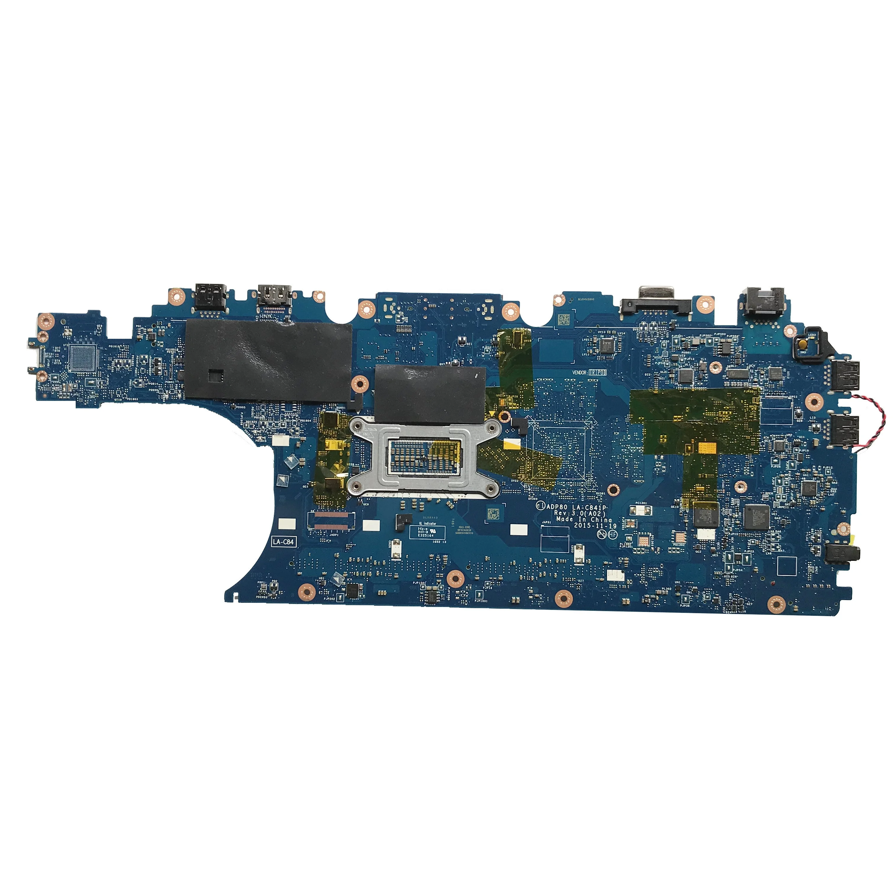 Для Dell Latitude 5570 E5570 Материнская плата ноутбука CN-0CHM56 0CHM56 с LA-C841PMB ADP90 I5-6300HQ процессор DDR4 100% тестирование Быстрая доставка