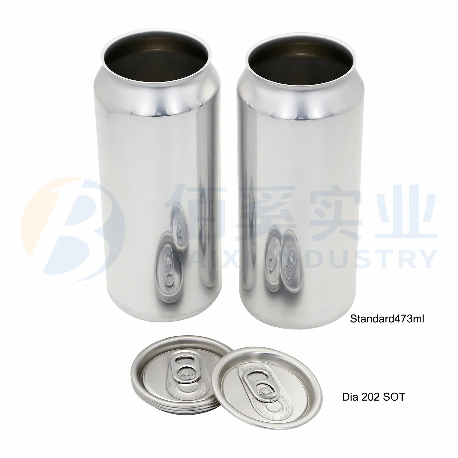 355ml Blank Aluminum Beverage Cans For Prime Energy Drink