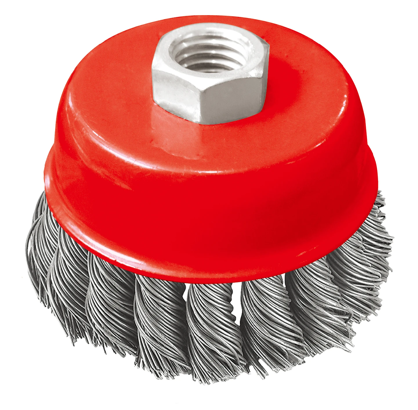 DELUN China Supplier International Standard 2.5 Inch 65 mm high performance Bowl Twisted Wire Brush
