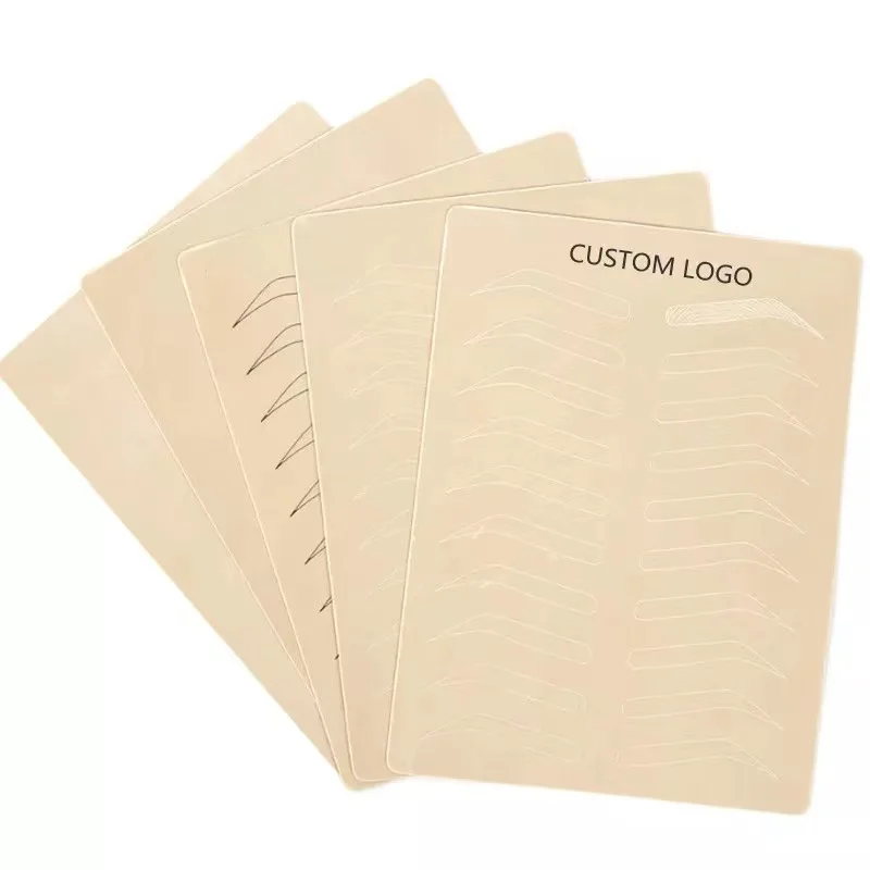 Face Model Realistic Full Face Skin Mannequin Face Practice Skin Newest Design Bionic Eye Silicone Skin Pad