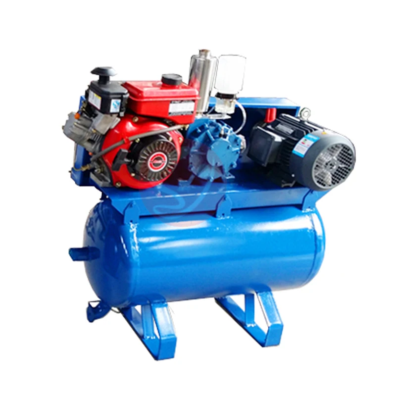 550LPM Electric starter Diesel engine Vacuum Pump in fixed cow milking machine