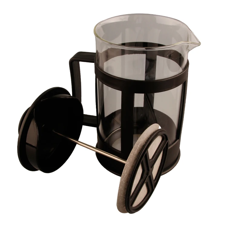 Один чашки 3 фильтр экраны легко чистить прочный из термостойкого стекла, французский пресс кофе, тем самым позволяя зернам раскрыться пластмассовая Лейка