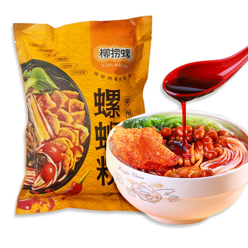 Wholesale Spicy Soup Liuzhou Luosifen River Snails Instant Rice Noodles